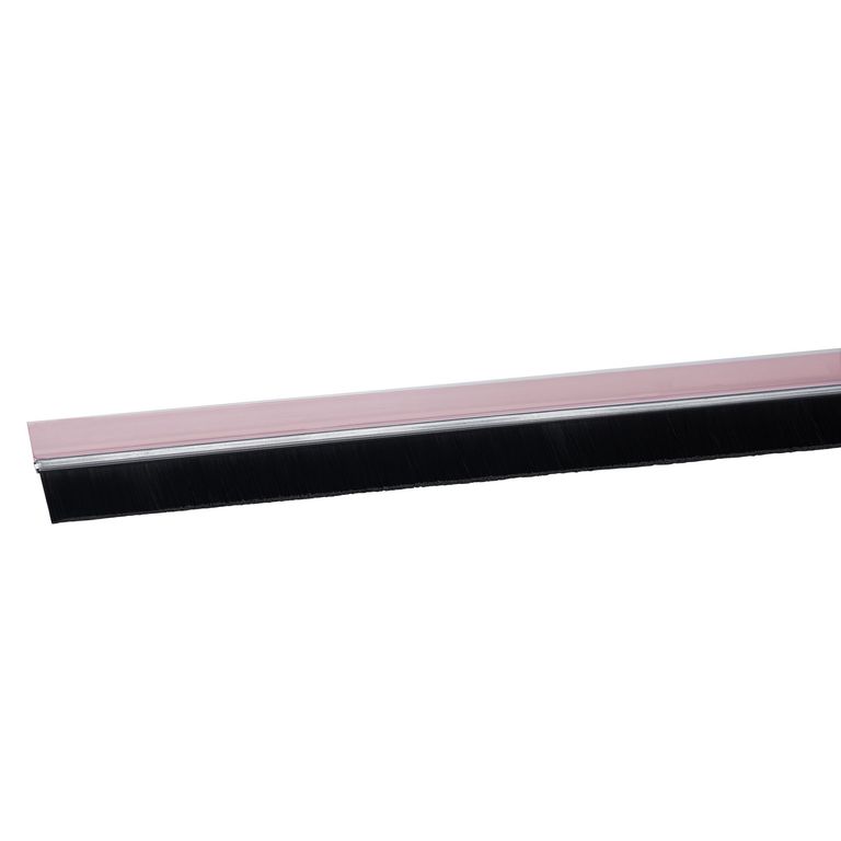 Burlete B Adhesivo para Puerta Adhesivo Cepillo 7/8" Blanco