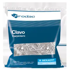 PRODAC - Clavo Carpintero sin Cabeza 1" x 17 mm. 250 gr.