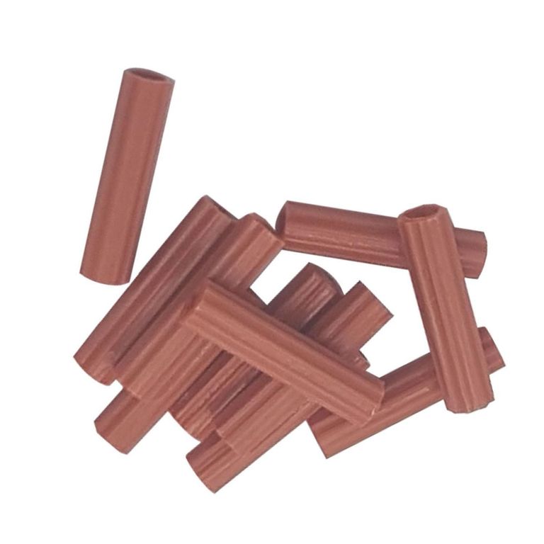 Tarugo PVC 3/8" Naranja x 100 unid.