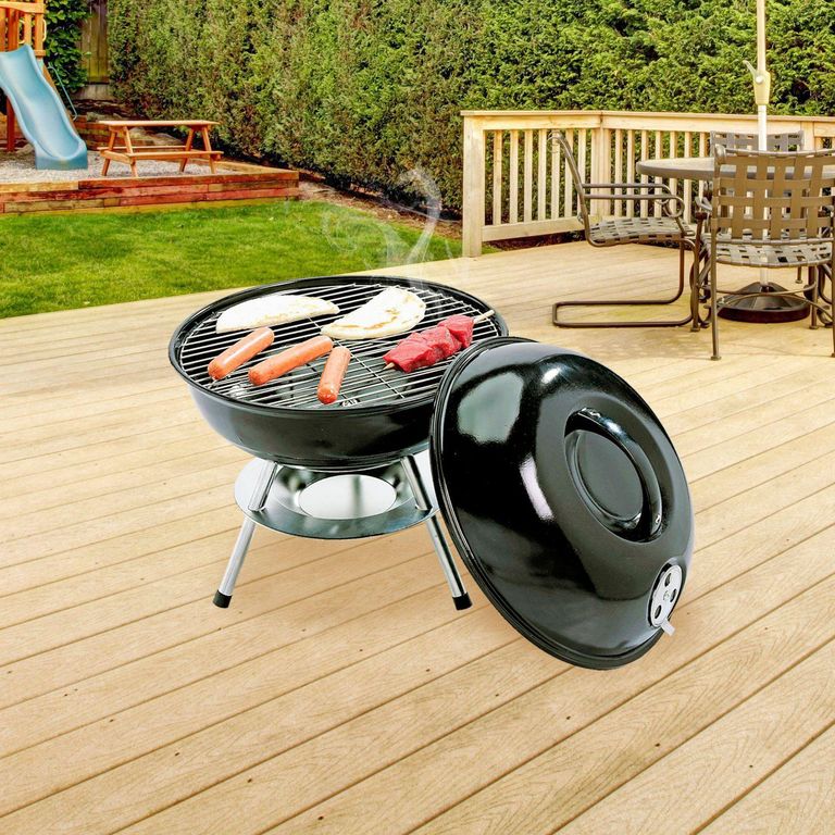 Parrilla a Carbón para Camping 37x90cm