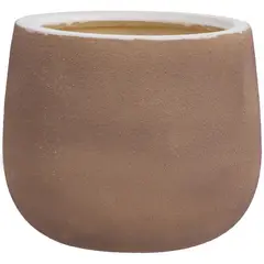 CASA BONITA - Macetero Ceuta 22x18cm Beige