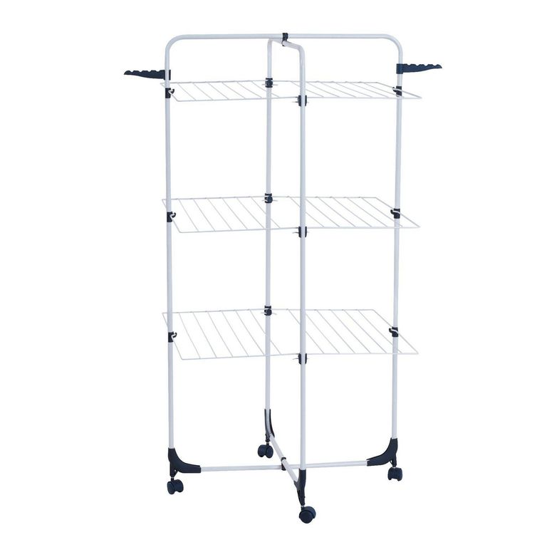 Tendedero De Ropa Plegable Kleine Wolke 70X65X136 Cm