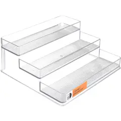 INTERDESIGN - Organizador Acrílico de Cocina Especiero 3 Niveles