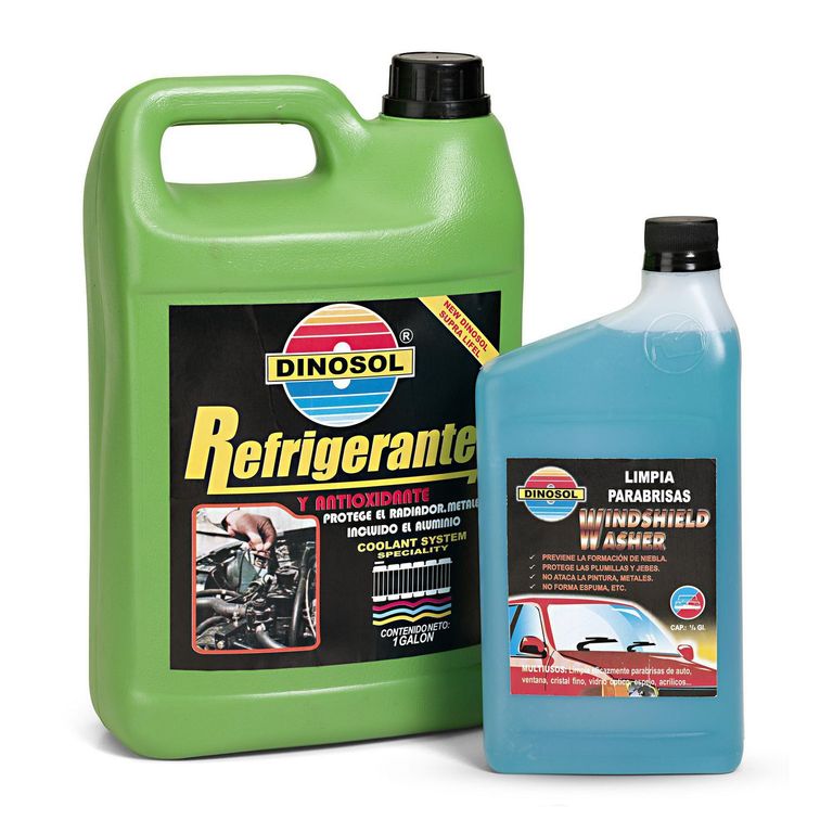 Pack Refrigerante Dinosol 1 G + Limpia Parabrisas