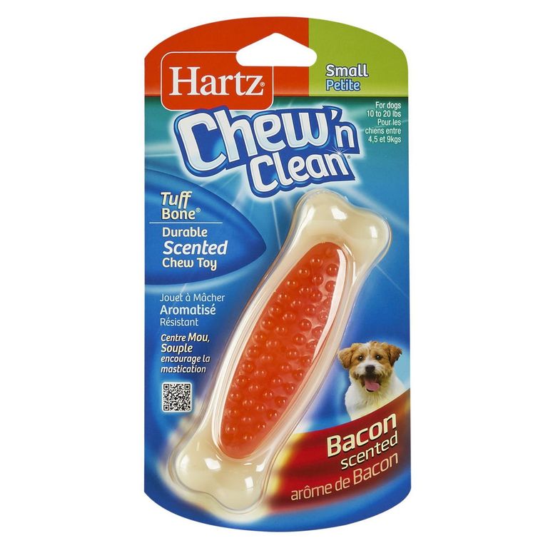 Juguete para Masticar Hueso Pequeño para Perros Naranja