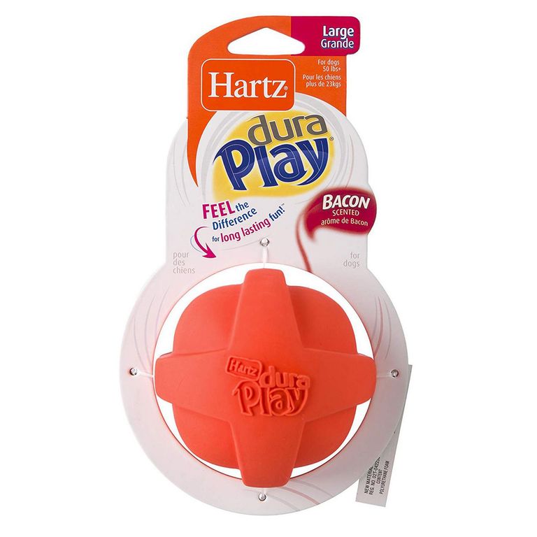Pelota para Perros Látex Naranja 8x8x8cm
