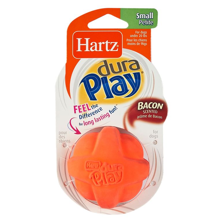 Pelota para Perros Látex Naranja 6x6x6cm