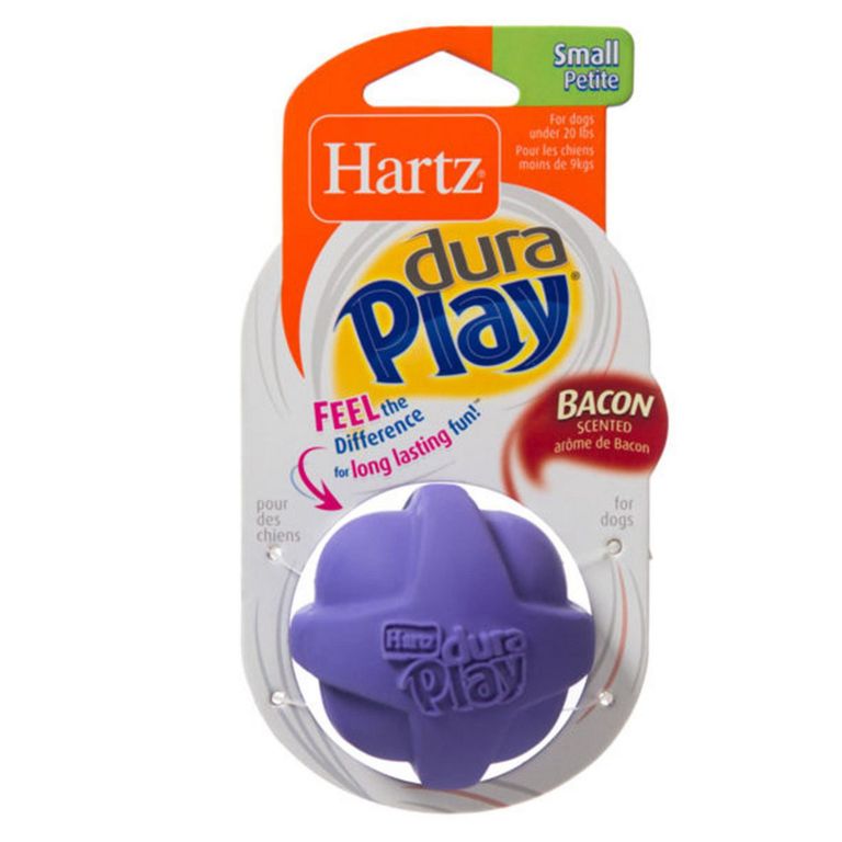 Pelota Aroma Tocino para Perro Látex 6x6x6cm Colores Surtidos