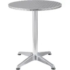 JUST HOME COLLECTION - Mesa Redonda 60 cm 2 Personas Aluminio