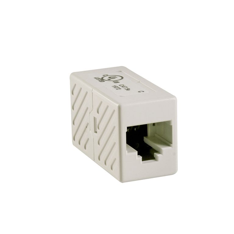 Acoplador RJ45/RJ45 Blanco