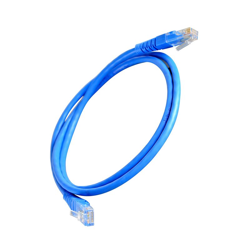 Cable UTP categoría 5E Azul x 1 m