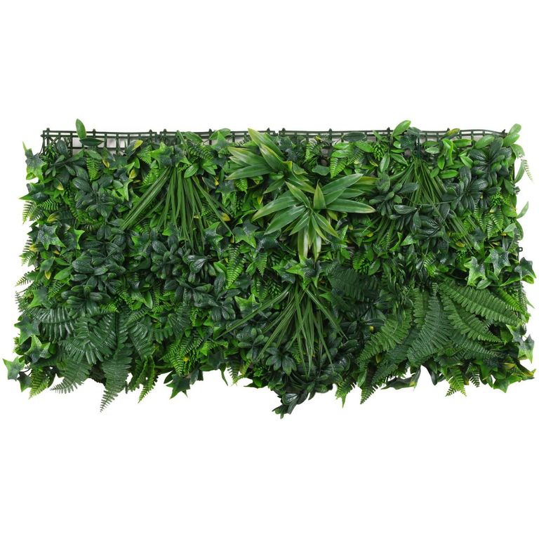 Jardin Vertical Tropical Artificial Verde 100x50cm