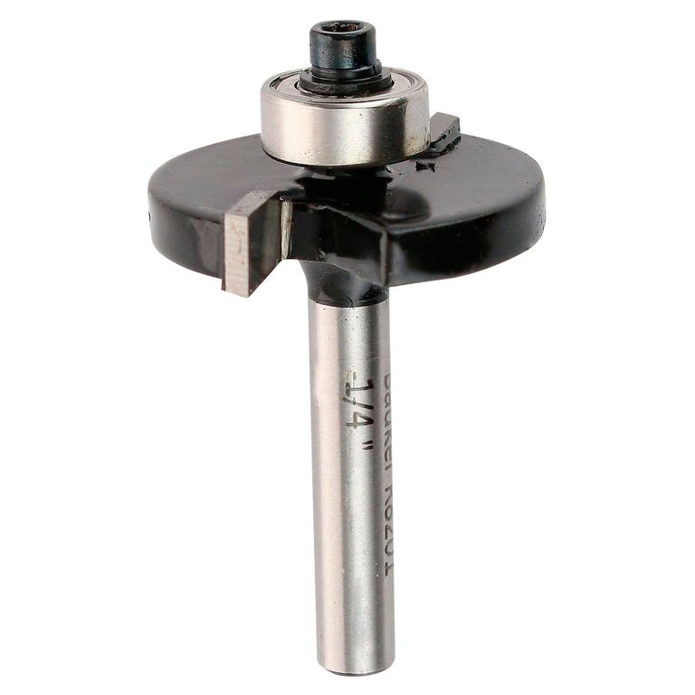 Fresa Ranurado 1/4'' Bauker