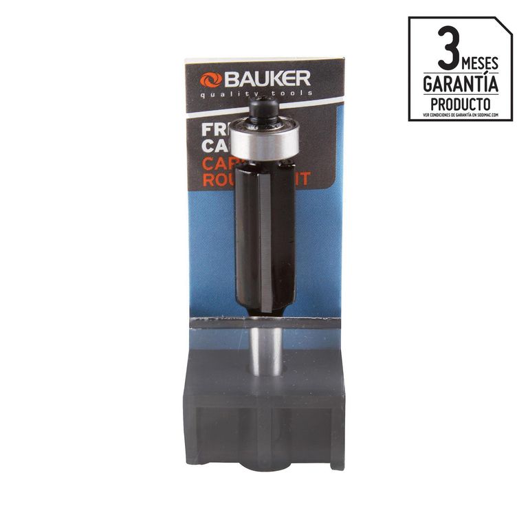 Fresa Recta 1/2''x1/4'' Bauker