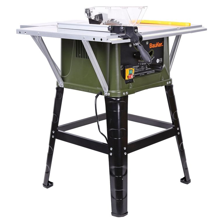 Sierra de Banco Eléctrica Bauker 10" 1500W