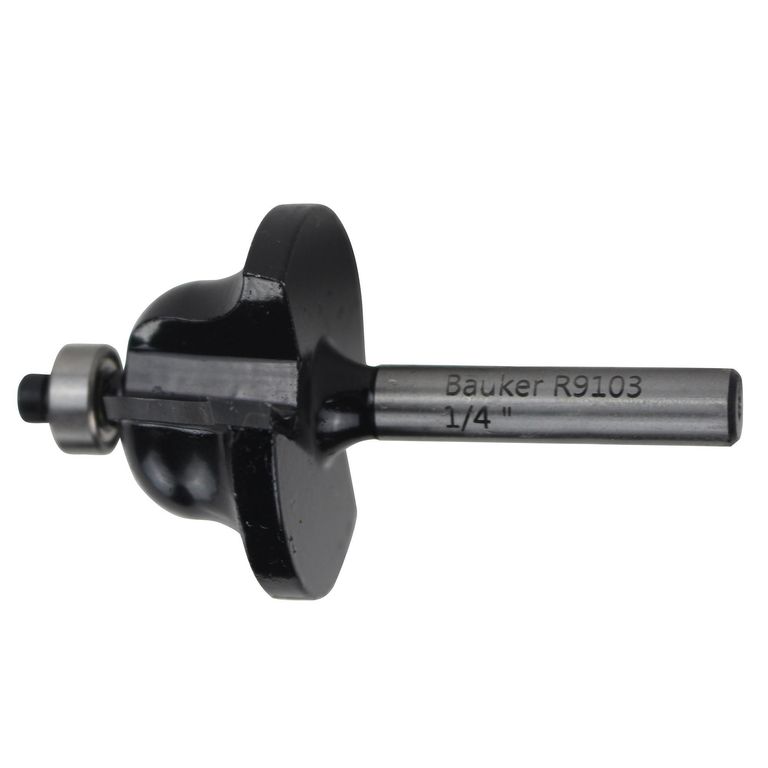 Fresa Romano con Rodamiento 1/4'' Bauker