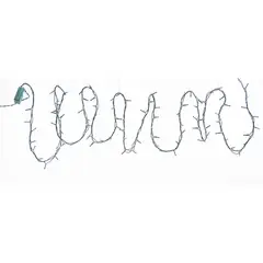 DEAR SANTA - 100 Luces LED Blancas Navidad