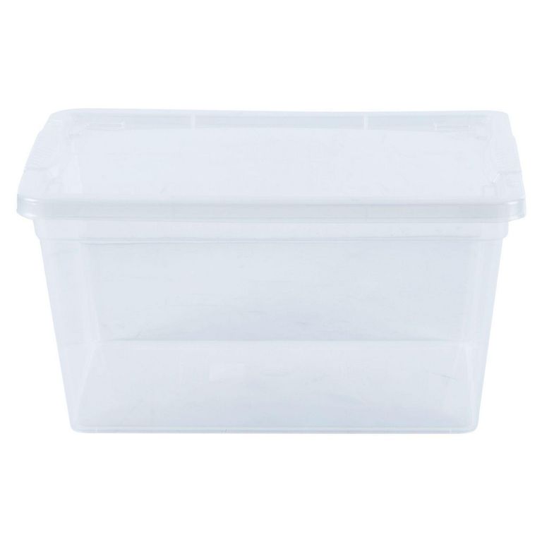 Set 3 Cajas Organizadoras Modubox Reyplast 4.7L Transparente