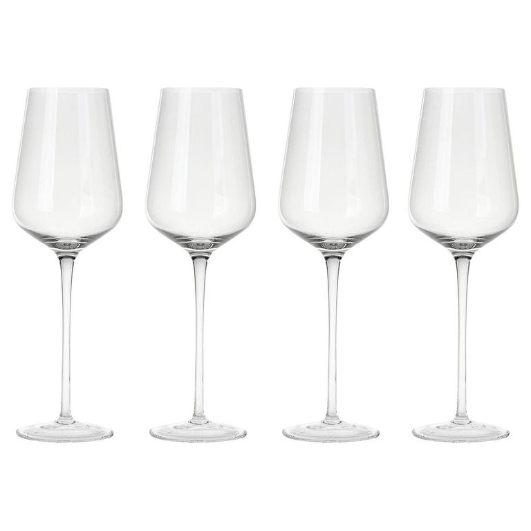 Copa De Vino Tinto Transparente Set x 4