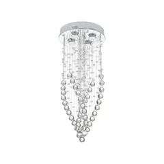 JUST HOME COLLECTION - Lámpara de Techo Lluvia 4L GU10 Transparente