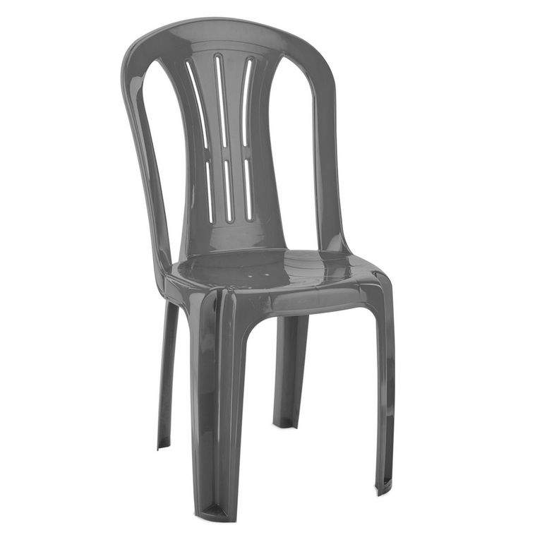 Silla de Plástico Top Elegant Gris