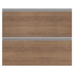 MADESA - Módulo Alto para Mueble de Cocina Modular para Puerta de Vidrio 120cm ancho