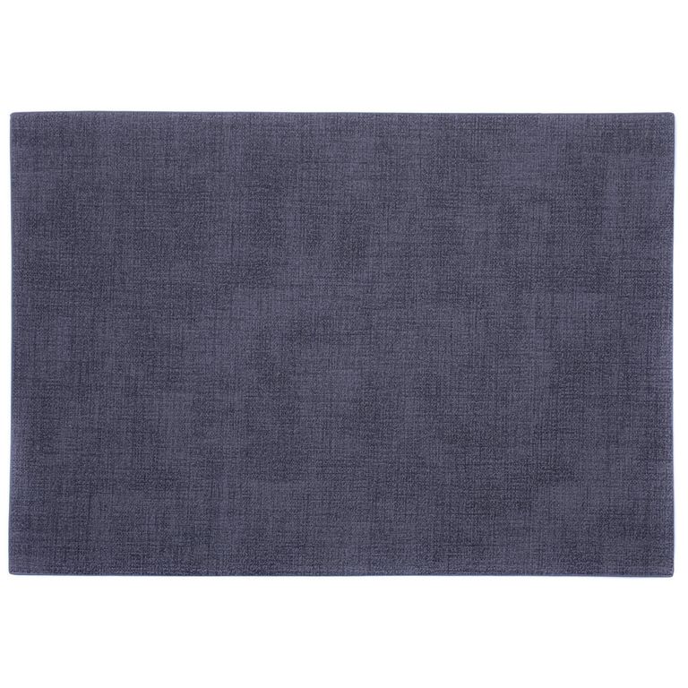 Individual Rectangular 30x43 cm PU Gris Oscuro
