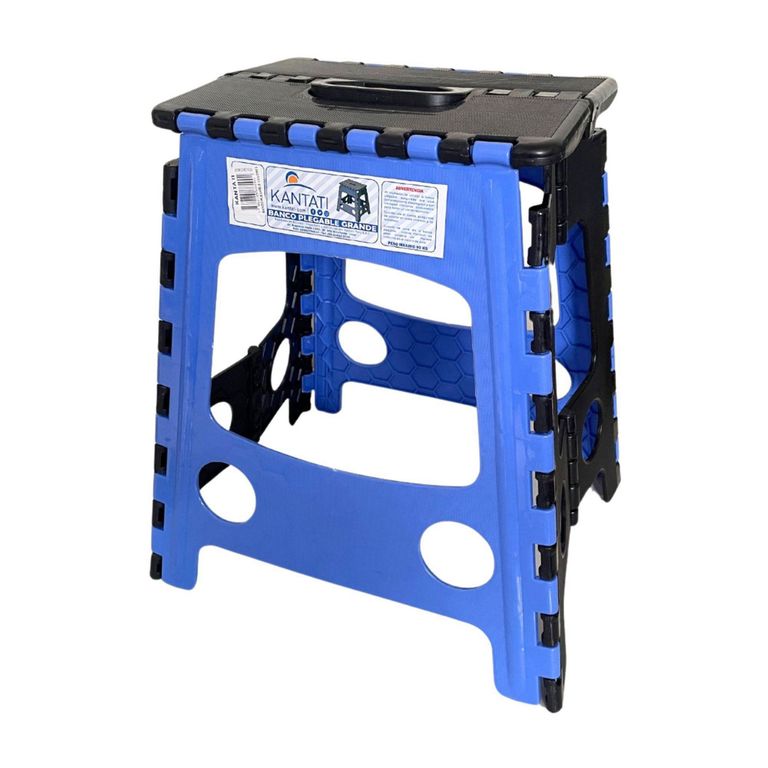 Banco Plegable Grande Negro