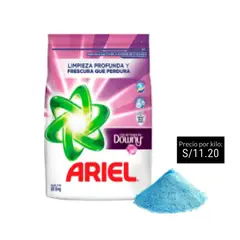 ARIEL - Detergente En Polvo Toque Downy 8 Kg.