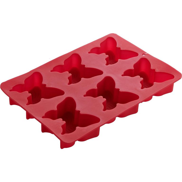 Molde de Keke Mariposa Rojo