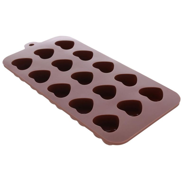 Molde de Silicona para Chocolates Corazón