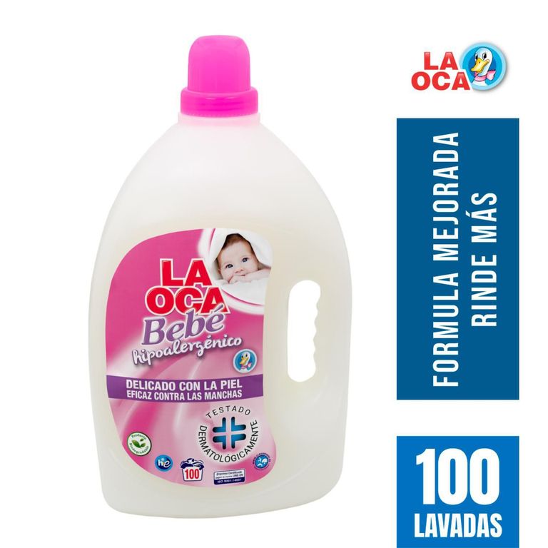 Detergente Líquido La Oca Bebé 5L