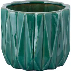 JUST HOME COLLECTION - Maceta Nui Color Verde Jade 26x22x