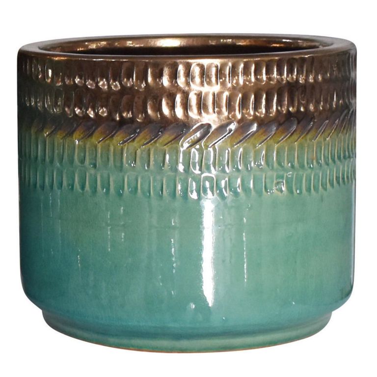 Maceta Nihi Color Verde Jade 19x18x