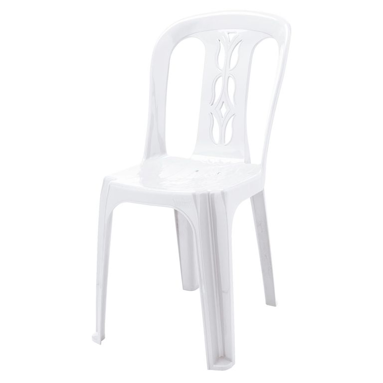 Silla de Plástico Moderna Tulipan Blanco