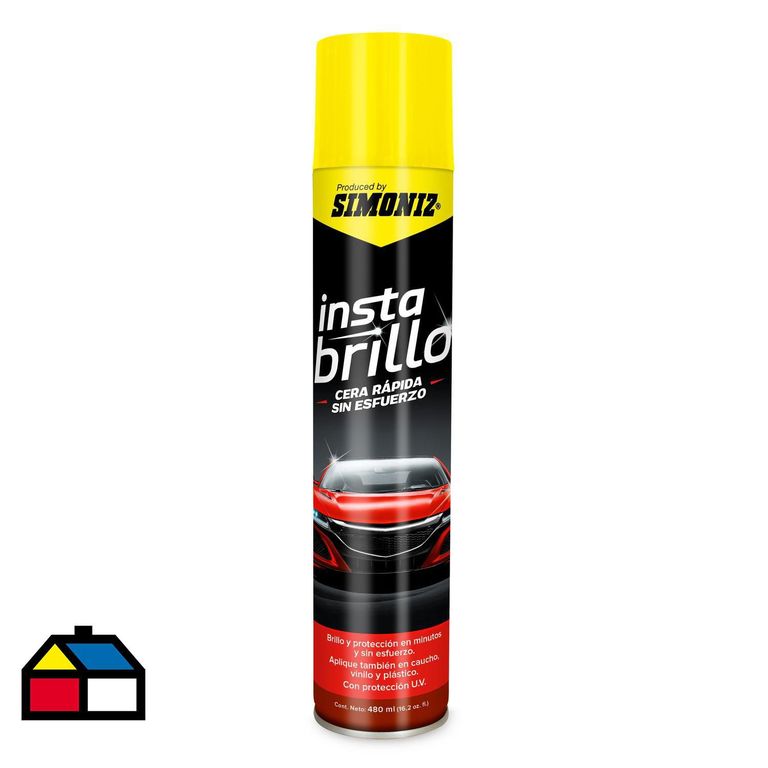 Cera Rápida Insta Brillo SIMONIZ en Aerosol 480ml