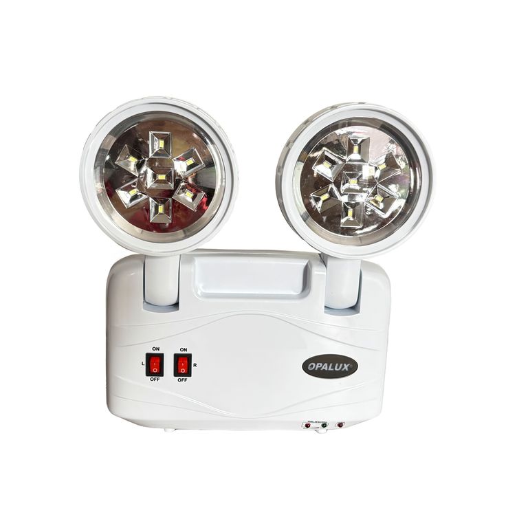 Lámpara De Emergencia Slim Ultrabillante 14 Led 4.4 W 170Lm Opalux