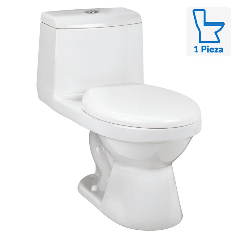 WC Inodoro Trebol One Piece Savona Lux Blanco
