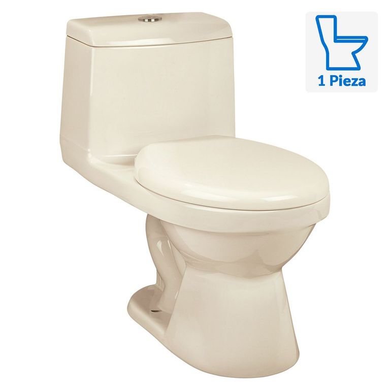 WC Inodoro Trebol One Piece Savona Lux Bone
