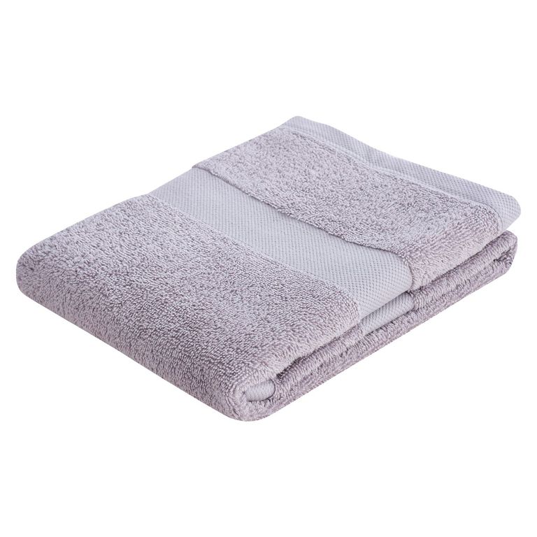 Toalla de Baño de Mano de Algodón 600gr 40x70cm Gris