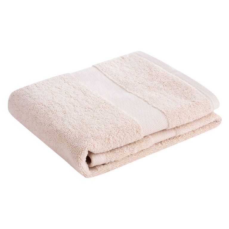 Toalla de Baño de Mano de Algodón 600gr 40x70cm Marfil