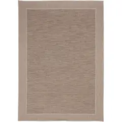 JUST HOME COLLECTION - Alfombra Rectangular Beige Indy Border