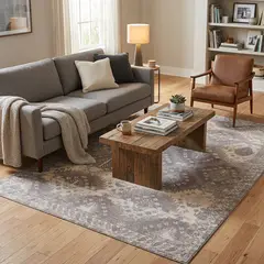 JUST HOME COLLECTION - Alfombra Rectangular Gris Catania Goblin 115x190cm