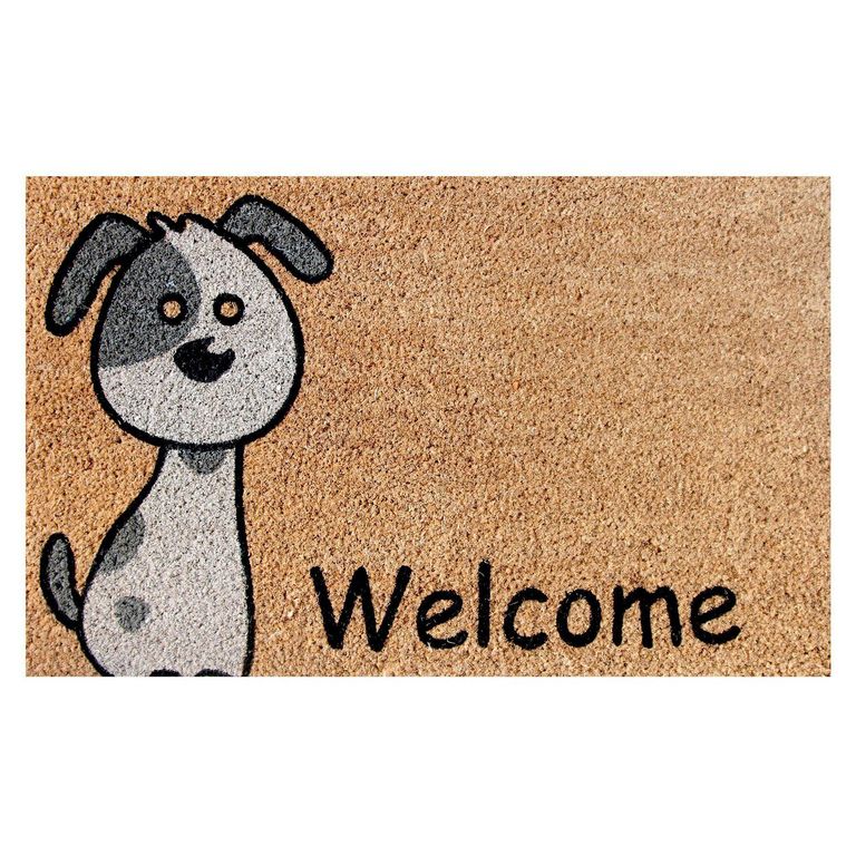Limpiapiés Rectangular Welcome Dog 45x75 cm