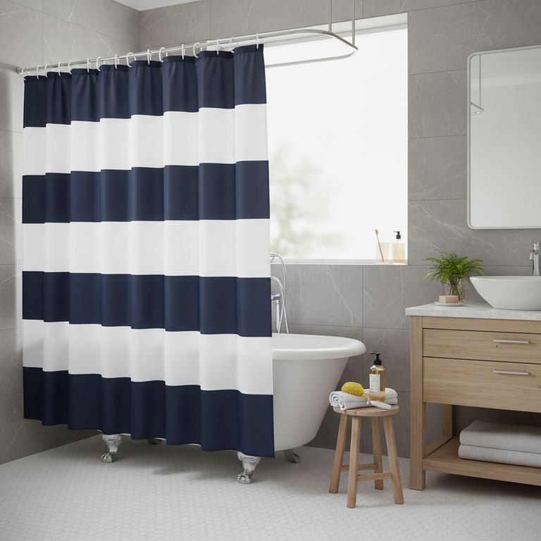 Cortina de Baño Hexton 178x180 cm