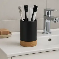 JUST HOME COLLECTION - Vaso para Baño Black