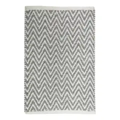 JUST HOME COLLECTION - Piso de Baño Rectangular Ziggy 40x60cm Gris