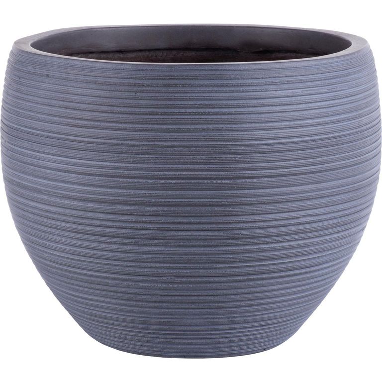 Macetero Stripe Gris 37x29x