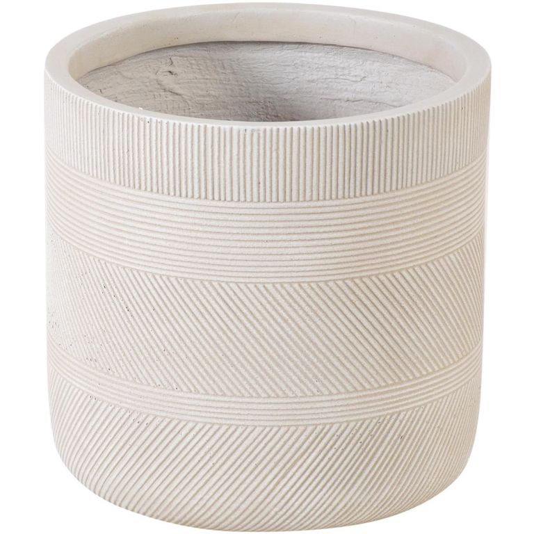 Macetero Line Sand Color Café 30x30x