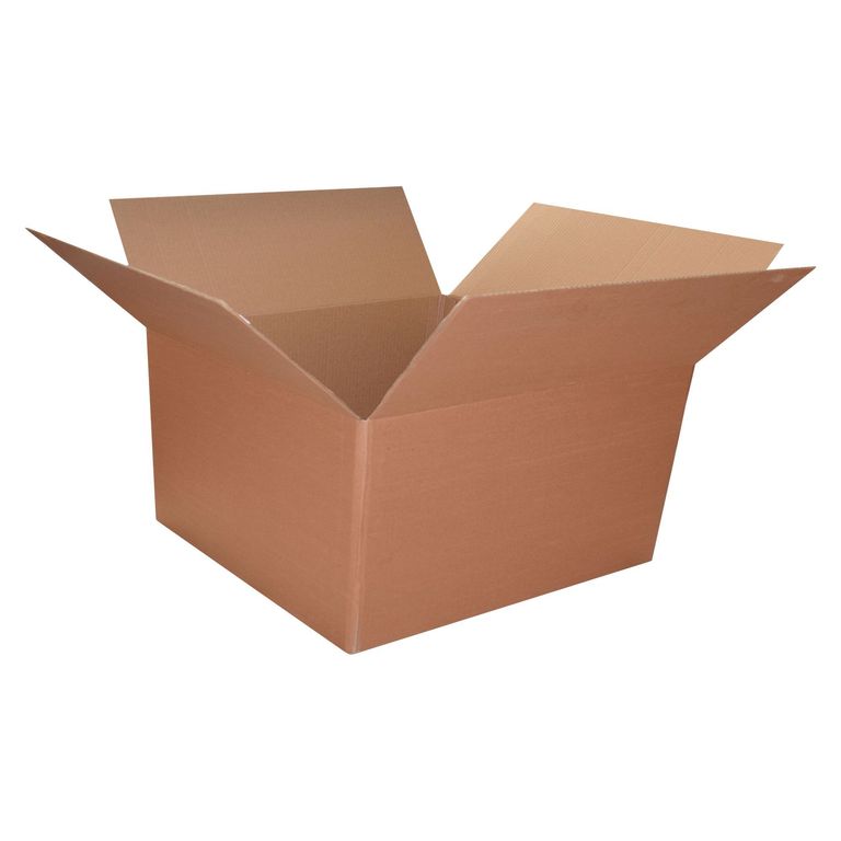 Caja de Cartón Corrugado con Logo Sodimac 38x32x27.5 cm